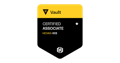 HashiCorp Certified: Vault Associate badge