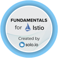 Fundamentals for Istio by Solo.io badge